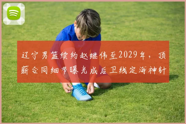 辽宁男篮续约赵继伟至2029年，顶薪合同细节曝光成后卫线定海神针